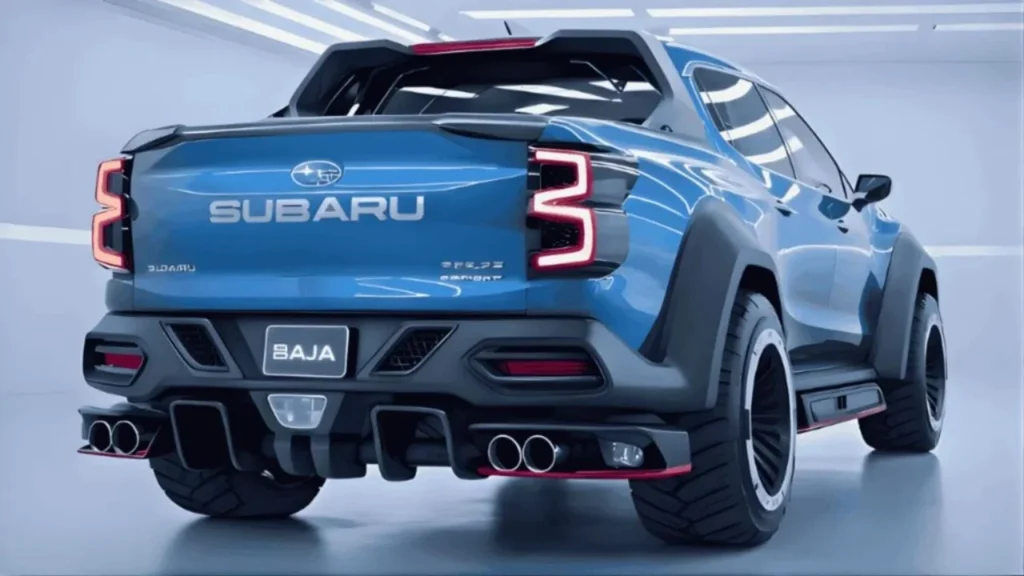 Subaru Baja 2026 Revealed